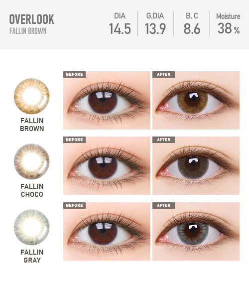 Fallin Cosmetics Fallin Brown – TORICA by Lensme