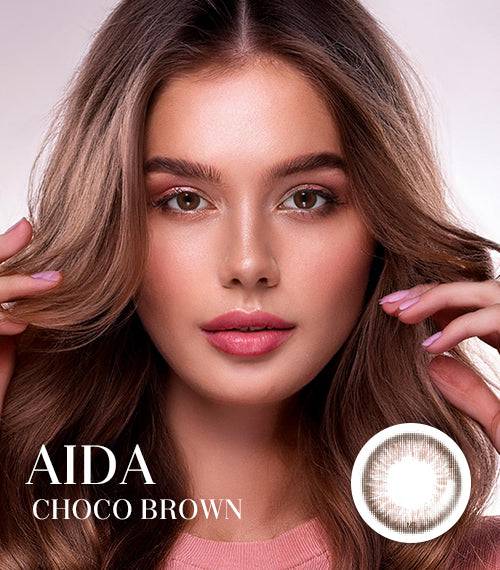 Aida Choco Brown - TORICA by Lensme